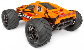 Радиоуправляемый монстр HPI 1:10 Bullet ST Flux Brushless 4WD 2.4 Ghz (влагозащита), электро, RTR