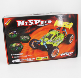 Радиоуправляемый автомобиль для дрифта HSP Flying Fish 2 - 1:16 4WD - 94163-16375 - 2.4G