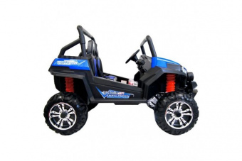 Детский электромобиль BUGGY (Полный привод, синий) Harleybella