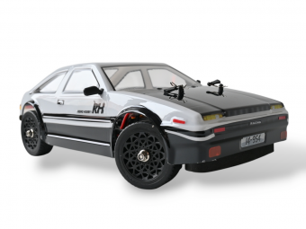 Радиоуправляемая машина для дрифта Remo Hobby RACING & DRIFT (бело-черная) 4WD 2.4G 1/14 RTR