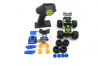 Радиоуправляемая трагги CraZon Ghost / Sprint 2WD 1:28 (сменные колеса и корпус)