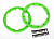 Боковая защита, beadlock style (green) (2): 2.5x8mm CS (24) (for use with Geode wheels)
