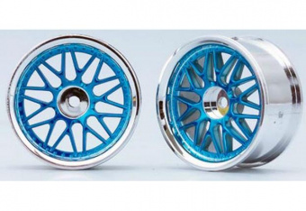 Диски 1/10 - 10-Spoke Chrome, Blue