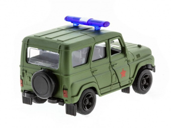 Машина ''АВТОПАНОРАМА'' инерц. УАЗ (армия) 1/50, в/к 12*7*5,5 см