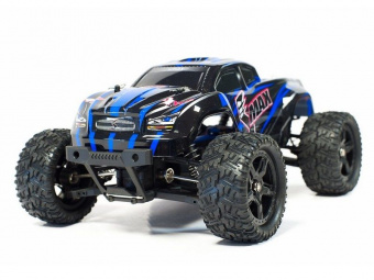 Радиоуправляемый монстр Remo Hobby SMAX Brushless (синий) 4WD 2.4G 1/16 RTR