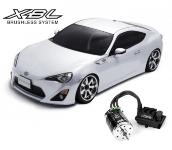 MS-01D 1/10 Scale 4WD RTR Electric Drift Car (2.4G) (brushless) TOYOTA FT-86 (white)