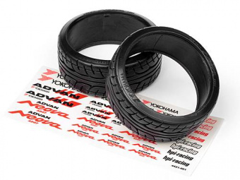 Шины дрифт 1/10 - ADVAN NEOVA AD07 T-DRIFT 26mm (2шт)