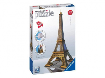 3D Пазл Ravensburger Эйфелева башня, 216 эл.