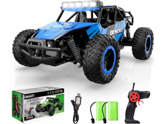 Радиоуправляемый внедорожник Volantex RC Desert King синий 4WD 2.4G 1/16 RTR