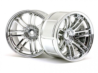 Диски туринг 1/10 - LP35  RAYS VOLK RACING RE30 CHROME (9mm OffSet) 2шт
