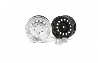 Диски колесные Axial 1:10 Method MR307 Hole 1.9 Wheels, 12mm Hex, Satin Silver