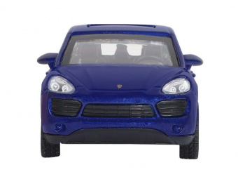 Машина ''АВТОПАНОРАМА'' Porsche Cayenne S, синий перламутр, 1/43, инерция, в/к 17,5*12,5*6,5 см