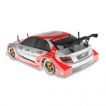 Радиоуправляемый автомобиль для дрифта HSP Flying Fish 1 - 1:10 4WD - 94123P-12382 - 2.4G