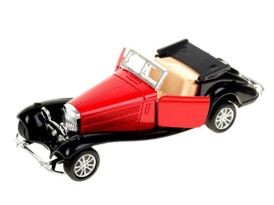 Машина Ideal 1:30-39 Ретромобиль ''Old Times'' красно-черный, кабриолет