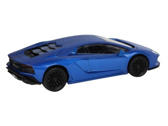 Машина ''АВТОПАНОРАМА'' Lamborghini Aventador S Coupe, синий, 1/32, свет, звук, в/к 17,5*12,5*6,5 см