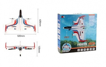 Радиоуправляемый самолет WLToys XK-Innovation X520 RTF (вертикальный взлёт, 5G WiFi FPV)