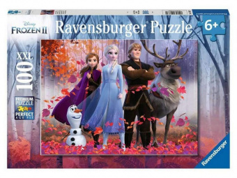 Пазл Ravensburger Холодное средце. Магия леса 100 эл.