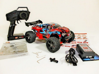 Радиоуправляемая трагги Remo Hobby S EVO-R UPGRADE (красный) 4WD 2.4G 1/16 RTR