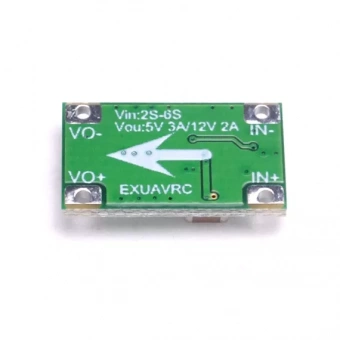 Микро UBEC Readytosky переключаемый 5V/3A | 12V/2A (2-6S)