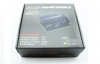 Блок питания G.T.Power 15V 16A