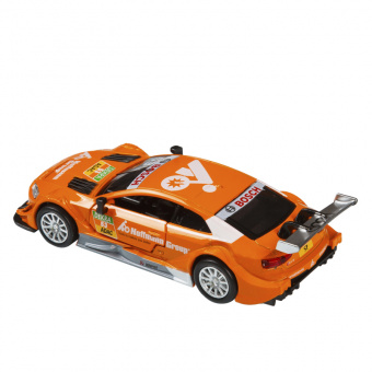 Машина АВТОПАНОРАМА Audi RS 5 DTM, оранжевый, 1/43, откр. двери, в/к 17,5*12,5*6,5 см