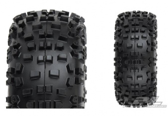 Колеса в сборе Трак 1/10 - Badlands 2.8'' All Terrain Tires Mounted on Desperado Black Wheels