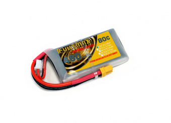 Аккумулятор LiPo Fullymax 7.4V 460мАч 80C
