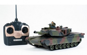 Радиоуправляемый танк HC-Toys M1A2 Abrams NATO 1:24 27Mhz