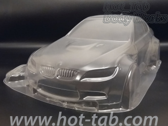 Кузов не окрашенный для моделей 1:10 с набором декалей E92, штучное производство