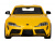 Машина АВТОПАНОРАМА Toyota Supra [US], 1/31, желтый, откр. двери, свет, звук, в/к 18*9*13,5 см