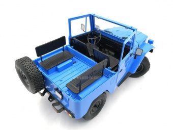 Радиоуправляемая машина WPL Toyota FJ40 (голубая) 4WD 2.4G 1/16 RTR