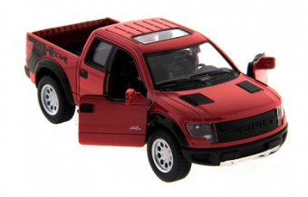 Машина Kinsmart Ford F-150 SVT Raptor Supercrew (инерция) б/к