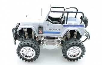 Машина инерционная RF Bigfoot Jeep Wrangler Cabrio цвет в асс. п/к