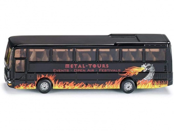 Автобус Siku 1624 MAN туристический 1/87, 29.5 см, черный