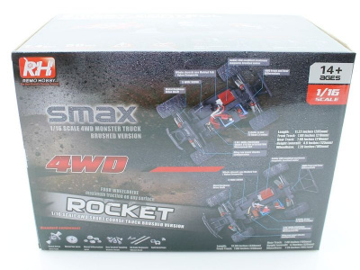 Шорт-корс трак 1:16 Remo Hobby ROCKET Brushless 4WD 2.4Ghz RTR