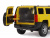 Машина ''АВТОПАНОРАМА'' Hummer H3, желтый, 1/24, свет, звук, в/к 24,5*12,5*10,5 см