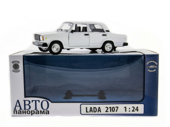 Машина ''АВТОПАНОРАМА'' ВАЗ 2107,1/24, Pull Bаck механизм, в/к 10*12*22 cм