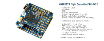 Полетный контроллер MATEKSYS F411-WSE