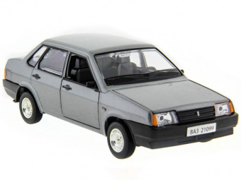 Машина ''АВТОПАНОРАМА'' ВАЗ 21099 ,1/22, Pull Bаck механизм, в/к 10*12*22 cм