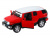 Машина ''АВТОПАНОРАМА'' Toyota FJ Cruiser, красный, 1/32, свет, звук, инерция, в/к 17,5*13,5*9 см