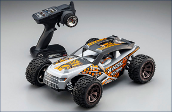 Радиоуправляемый трагги 1:10 Kyosho Rage VE 4WD Brushless 2.4 Ghz, электро, RTR