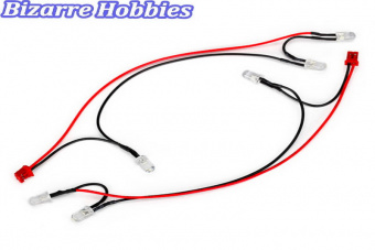 LED light harness, front
