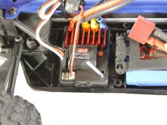 Радиоуправляемая трагги Remo Hobby S EVO-R Brushless V2.0 (синяя) 4WD 2.4G 1/16 RTR