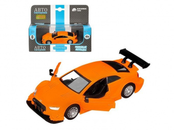 Машина АВТОПАНОРАМА Audi RS 5 DTM, оранжевый, 1/43, инерция, в/к 17,5*12,5*6,5 см