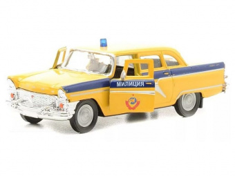 Машина Autotime ''ГАЗ-13 ''ЧАЙКА'' милиция СССР 1:43