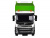 Машина ''АВТОПАНОРАМА'' Volvo мусоровоз, зеленый, 1/50, свет, звук, в/к 28*14*10 см