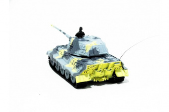 Радиоуправляемый микро танк King Tiger 2203 в масштабе 1:72, частота 2.4Ghz