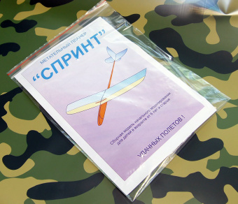 Метательная модель планера ''Спринт''
