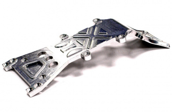 Защита днища передняя (серебро) для Traxxas T-Maxx, E-Maxx