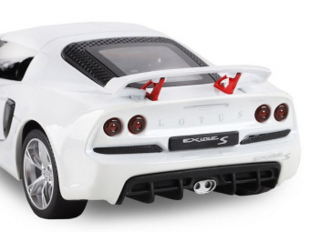 Машина ''АВТОПАНОРАМА'' Lotus Exige S, белый, 1/22, свет, звук, в/к 24,5*12,5*10,5 см